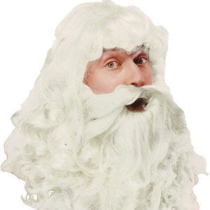 Santa Deluxe Wig & Beard